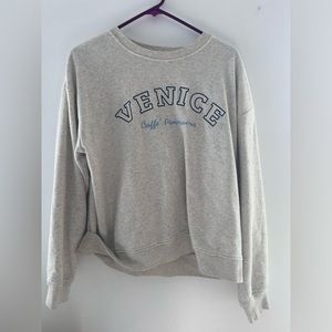Embroidered Venice crewneck size small